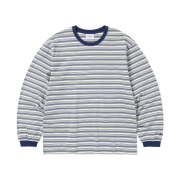 Thisisneverthat Striped L/S T-Shirt Ivory