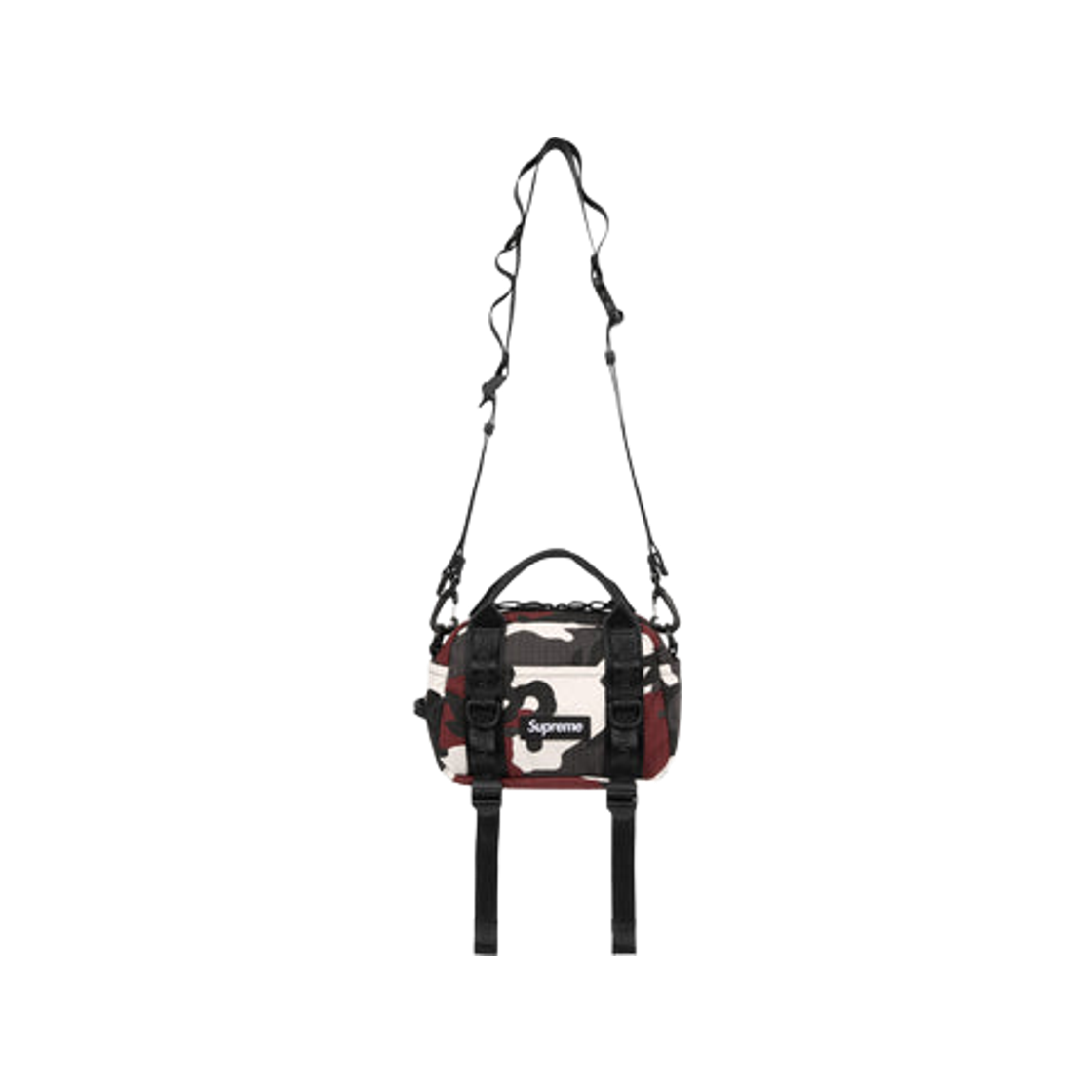 슈프림 미니 더플백 레드 카모 - 26SS(Supreme Mini Duffle Bag Red Camo - 26SS)