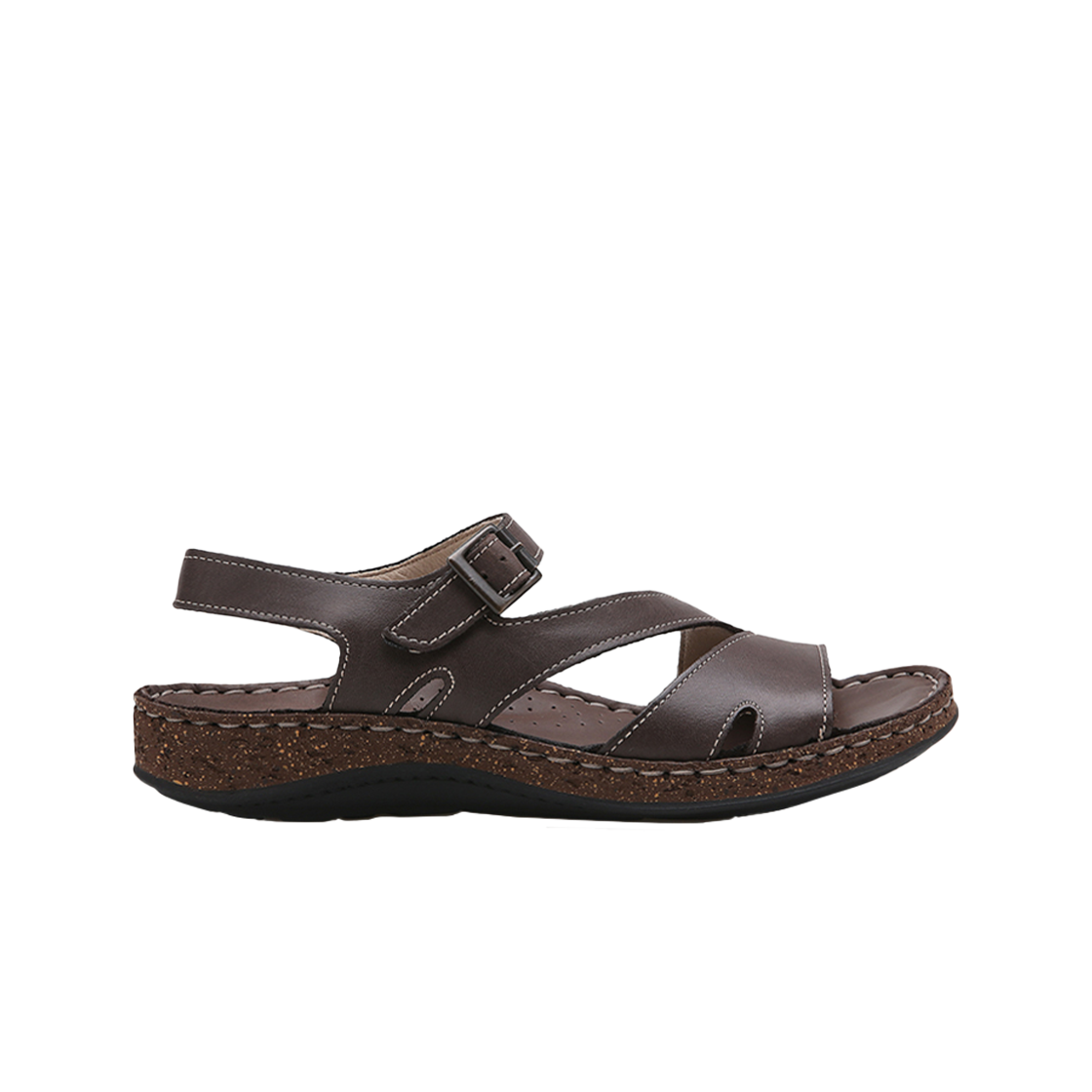W9D38614M31TM Thom McAn Didier Sandal W Brown