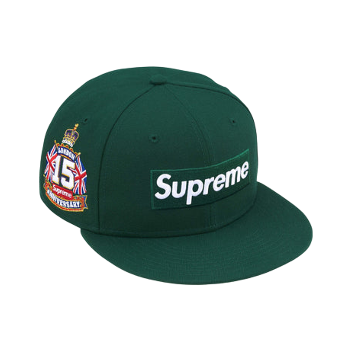 슈프림 샵 박스 로고 뉴에라 다크 그린 런던 - 26SS(Supreme Shop Box Logo New Era Dark Green London - 26SS) - 1