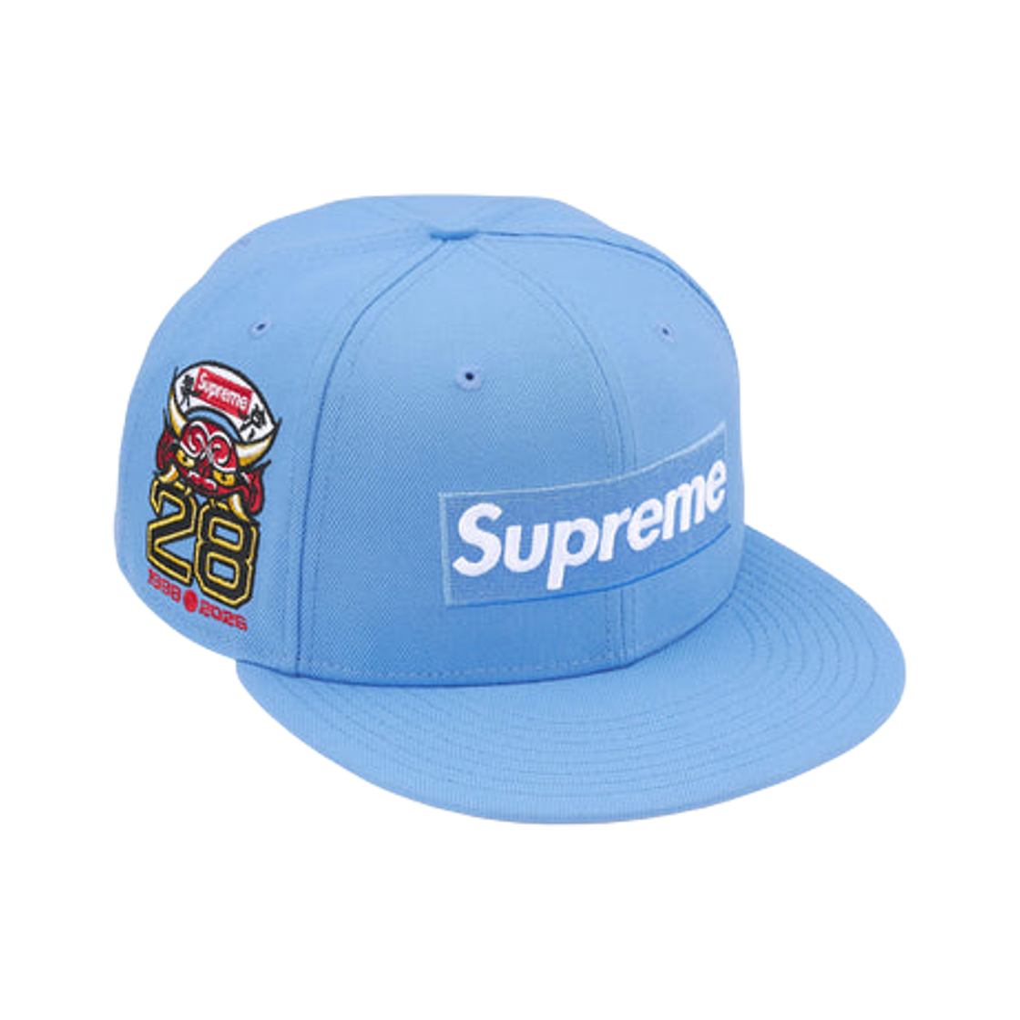 슈프림 샵 박스 로고 뉴에라 라이트 블루 도쿄 - 26SS(Supreme Shop Box Logo New Era Light Blue Tokyo - 26SS) - 1