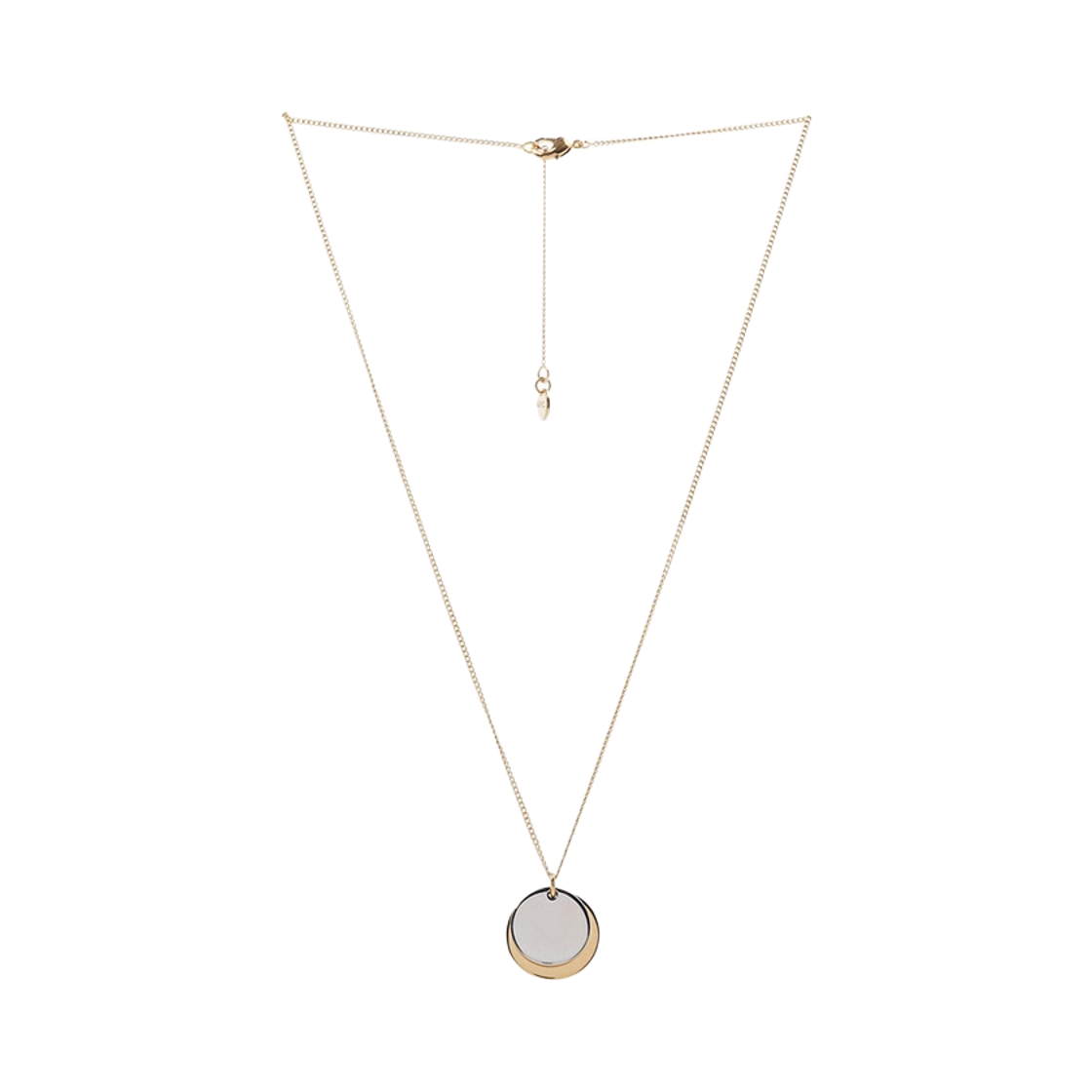아페쎄 엘로이 더블 메탈 네클리스 투톤(A.P.C. Eloi Double Metal Necklace Two-Tone)