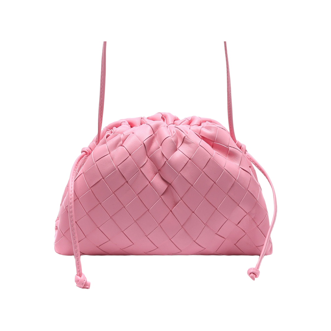 [20% 쿠폰] 보테가 베네타 미니 레더 파우치 초크([20% 쿠폰] Bottega Veneta Mini Leather Pouch Chalk) - 1