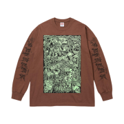 Supreme Wombat L/S T-Shirt Brown - 26SS