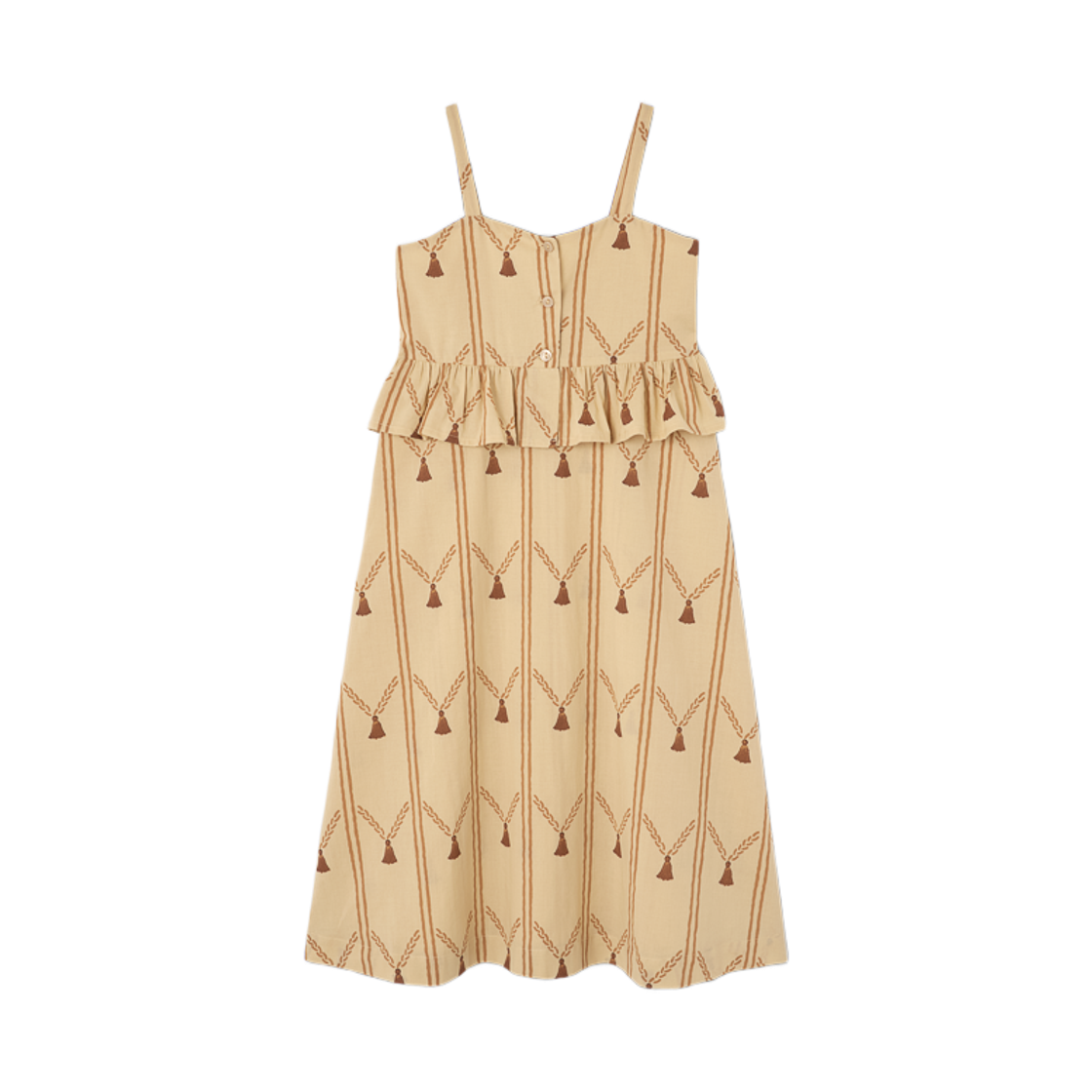 (키즈) 타오 로에 드레스 소프트 브라운((Kids) TAO Roe Dress Soft Brown) - 1