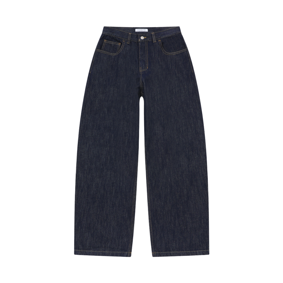 슬로우 레코드 하우스 논페이드 릴렉스드 데님 팬츠 인디고(SLOW RECORD HOUSE Non-Fade Relaxed Denim Pants Indigo)