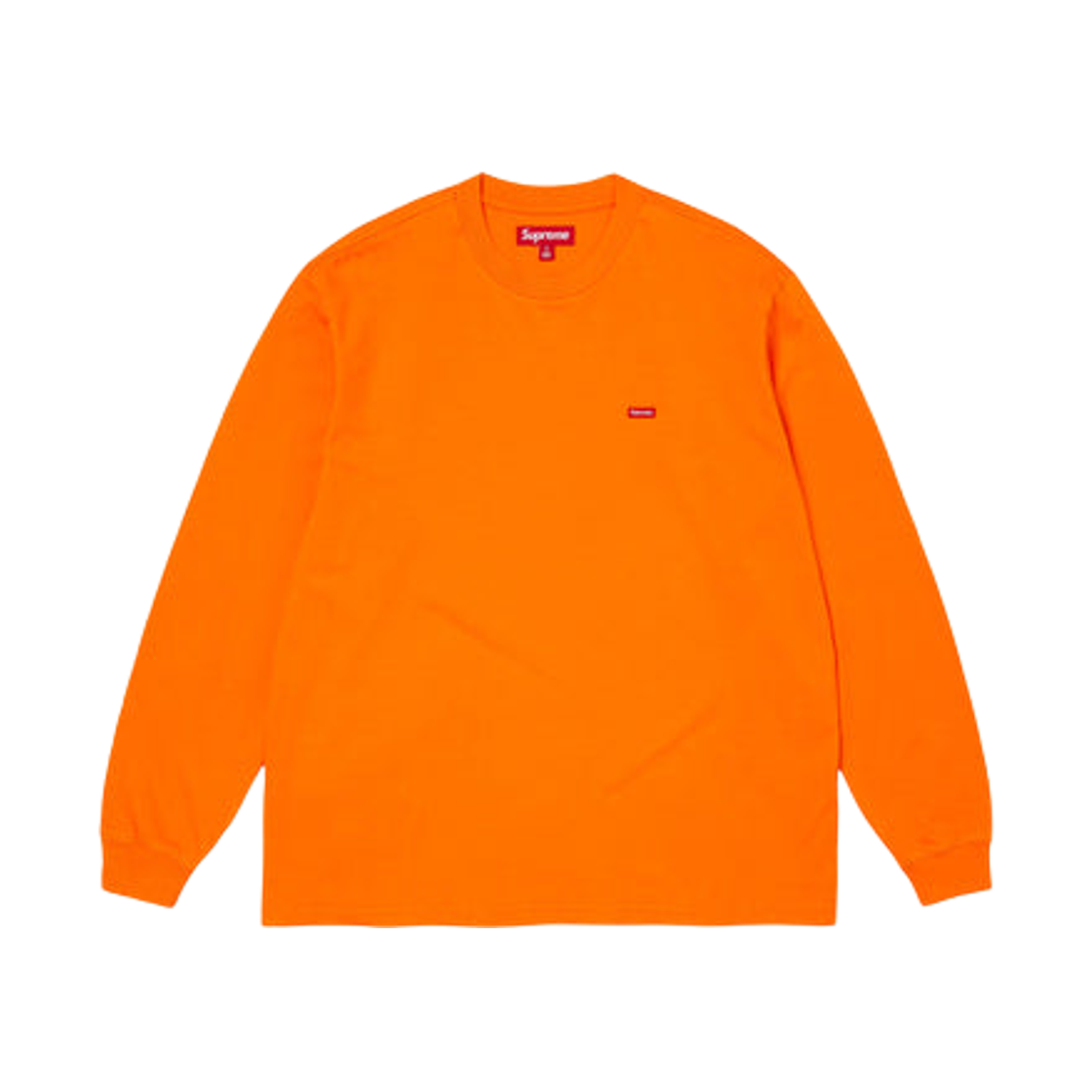 - Supreme Small Box L/S T-Shirt Orange - 26SS