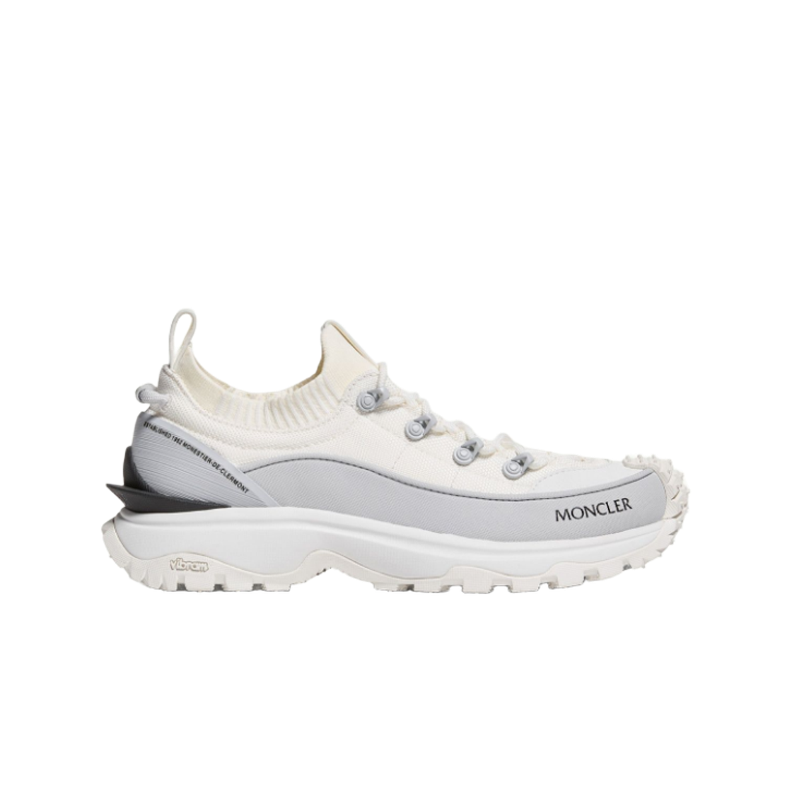 L1-09B-4M00120-M8446-91Q (W) Moncler Trailgrip Lite3 Sneakers White - 26SS
