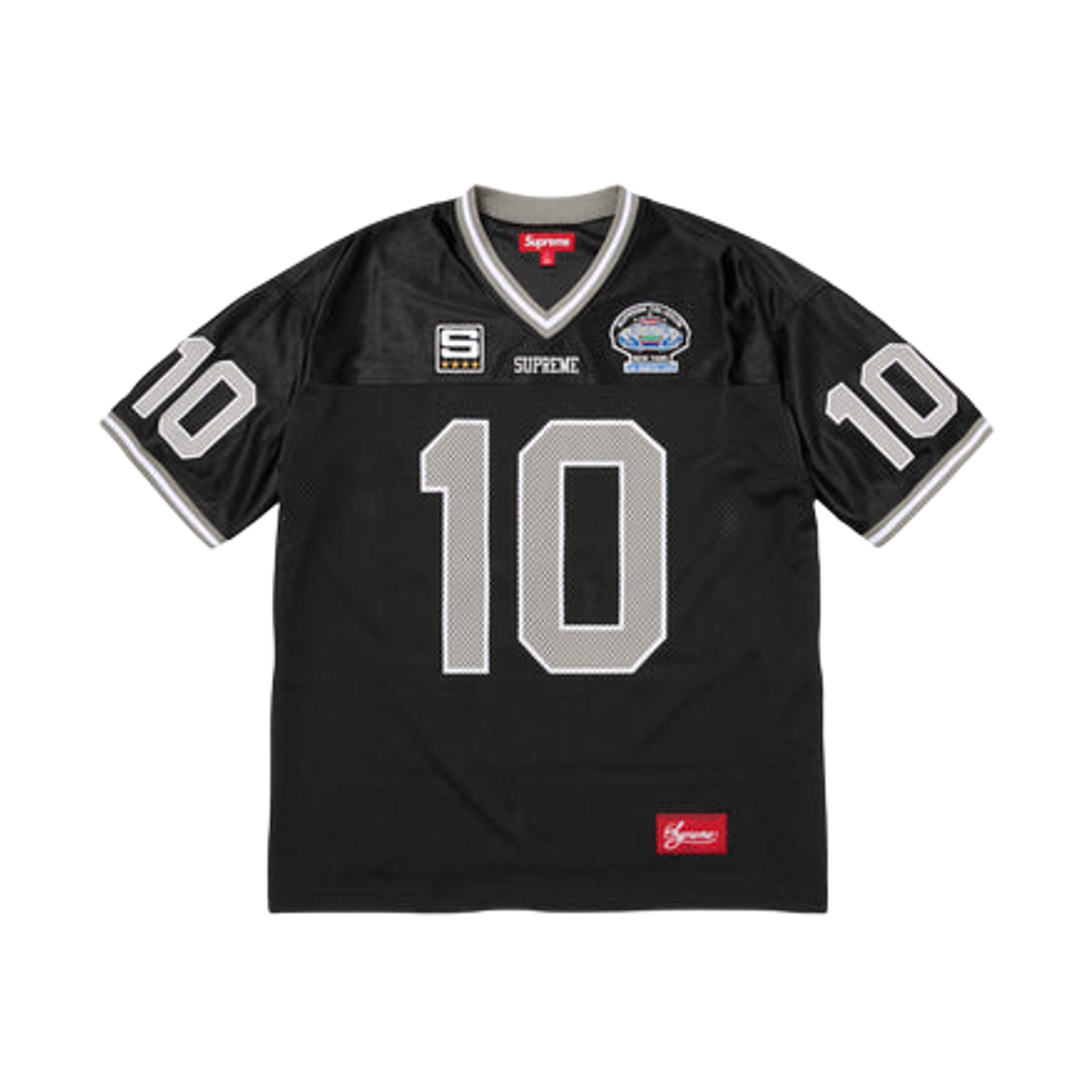 新品Supreme Sequin Football Jersey ネイビー 【公式通販】
