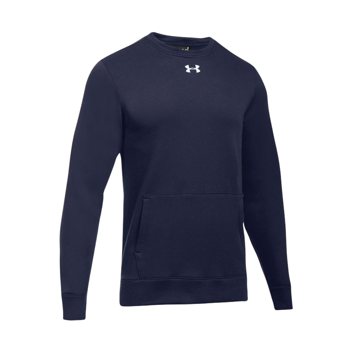 1302159-410 Under Armour Rival Fleece 2.0 Team Crew Midnight Navy White