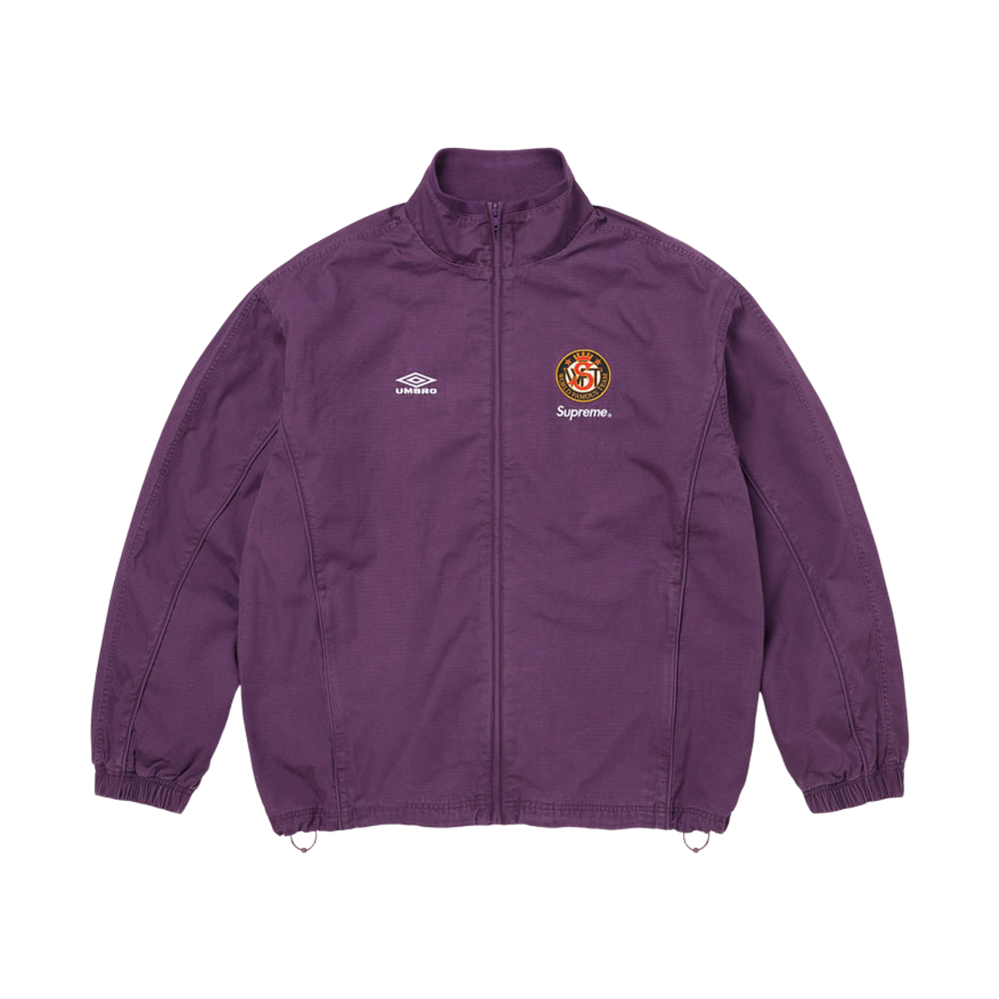 슈프림 x 엄브로 코튼 립스탑 트랙 자켓 플럼 - 26SS(Supreme x Umbro Cotton Ripstop Track Jacket Plum - 26SS)