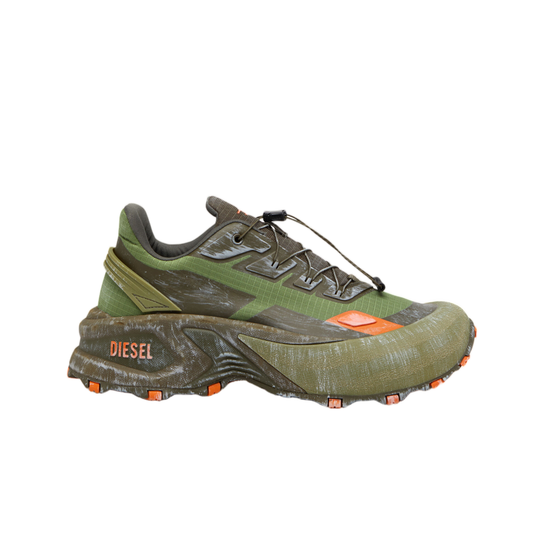 디젤 D-케이지 러너 그린 오렌지(Diesel D-Cage Runner Green Orange) - 1