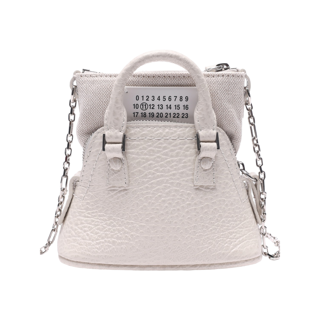 SB3WG0025_P4455_H9677_2 [25% 쿠폰] Maison Margiela 5AC Classique Baby Bag Grey