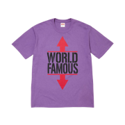 Supreme World Famous T-Shirt Purple - 26SS