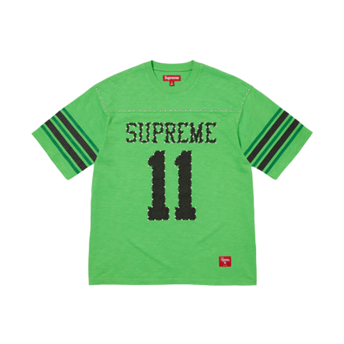 슈프림 스터드 숏슬리브 풋볼 탑 그린 - 26SS(Supreme Studded S/S Football Top Green - 26SS)