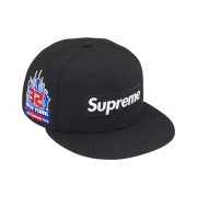 Supreme Shop Box Logo New Era Black New York - 26SS