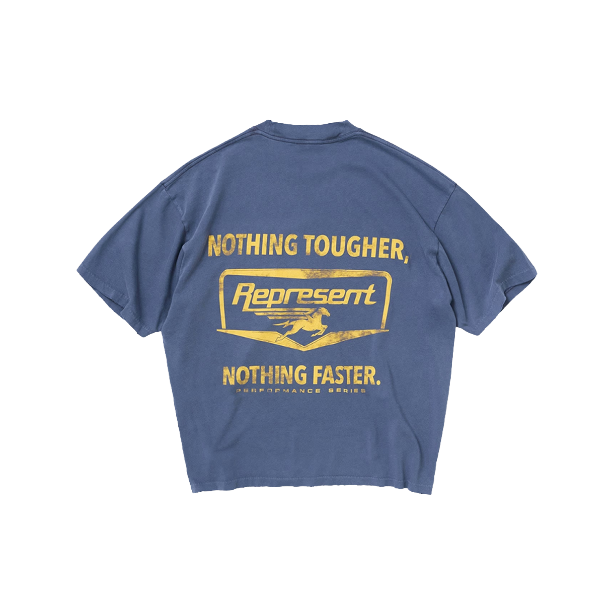 리프레젠트 낫띵 패스터 티셔츠 인디고 - 26SS(Represent Nothing Faster T-Shirt Indigo - 26SS) - 2