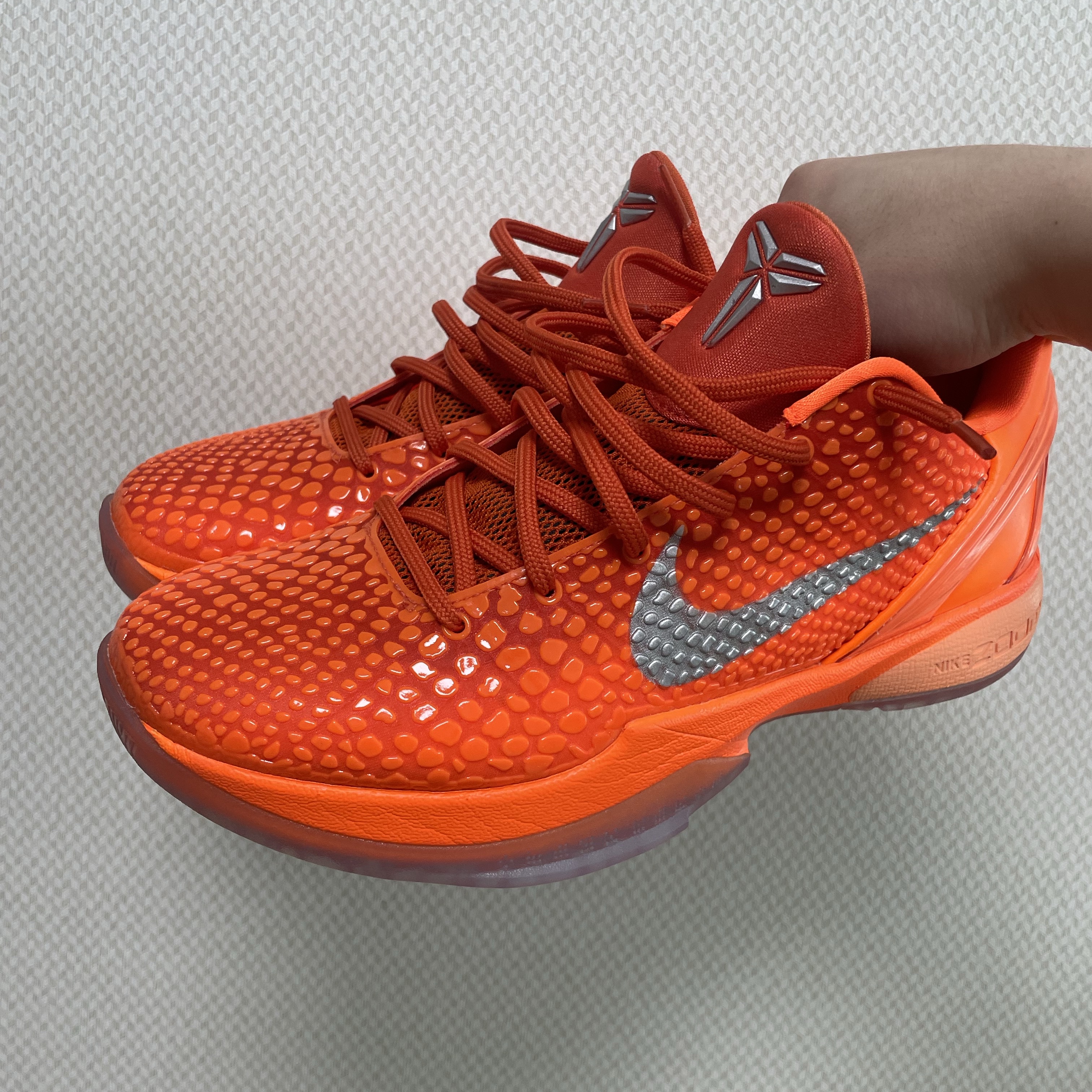 Nike Kobe 6 Protro Total Orange 착용 스타일 - 2