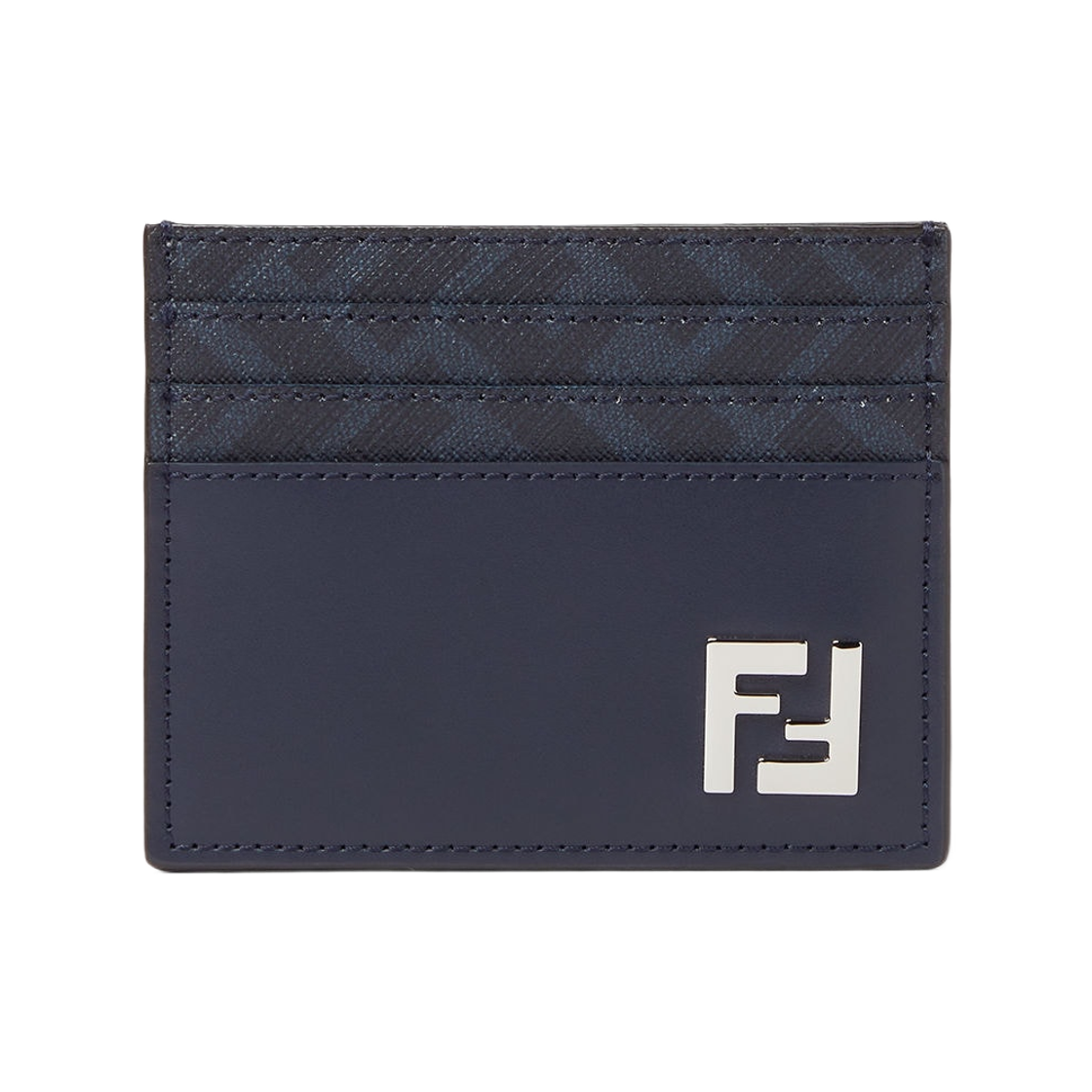 펜디 FF 스퀘어 카드 홀더 다크 블루(Fendi FF Squared Card Holder Dark Blue)