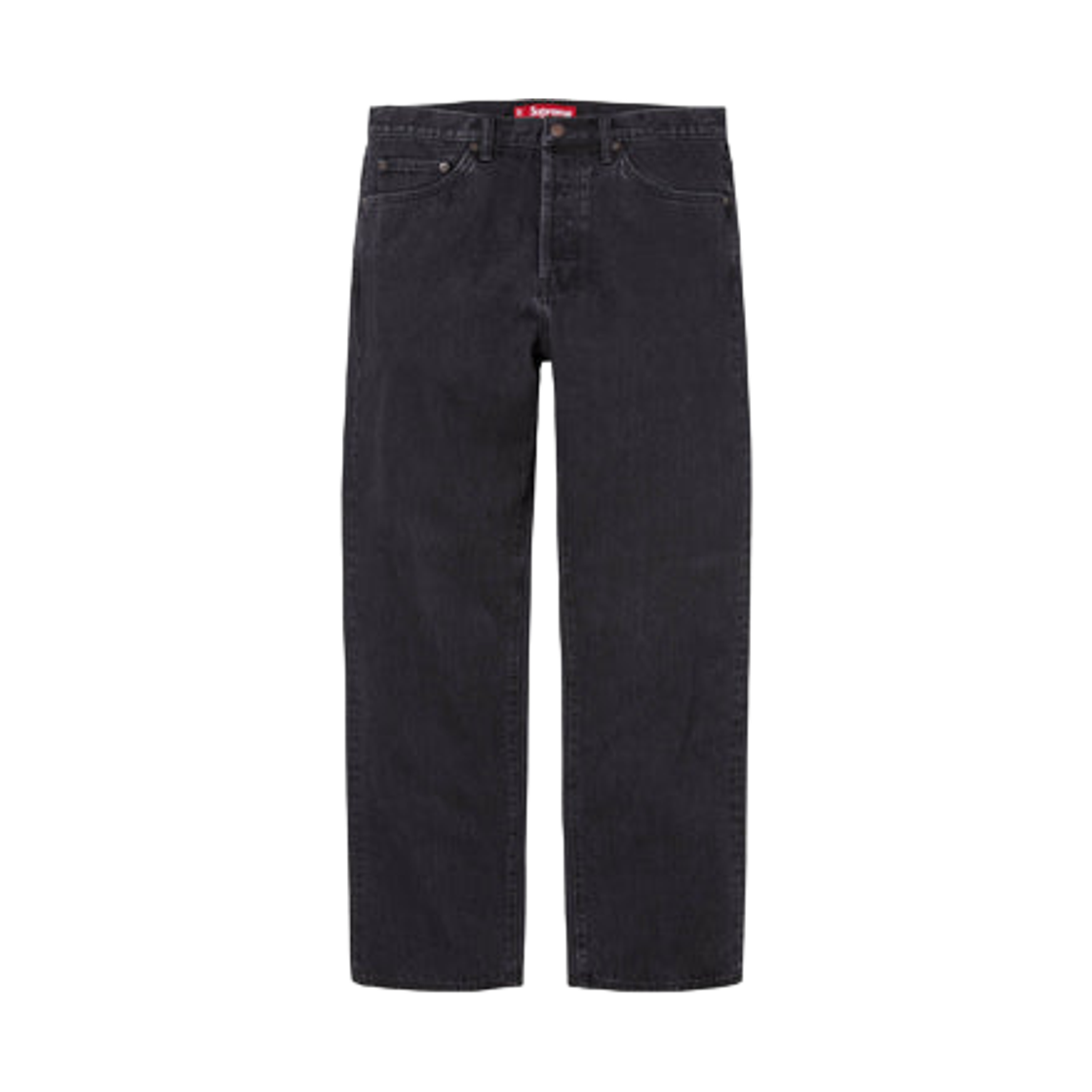 슈프림 레귤러 진 블랙 - 26SS