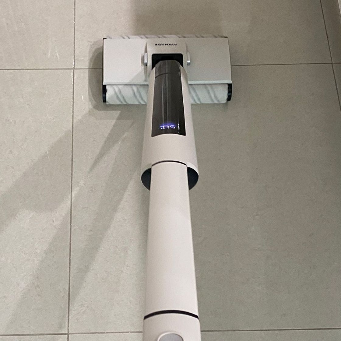 에어메이드 프리미엄 무선 물걸레 청소기 자동 세척 살균 글라이드S 2500UV(AIRMADE AMC-2500 WHITE) - 5