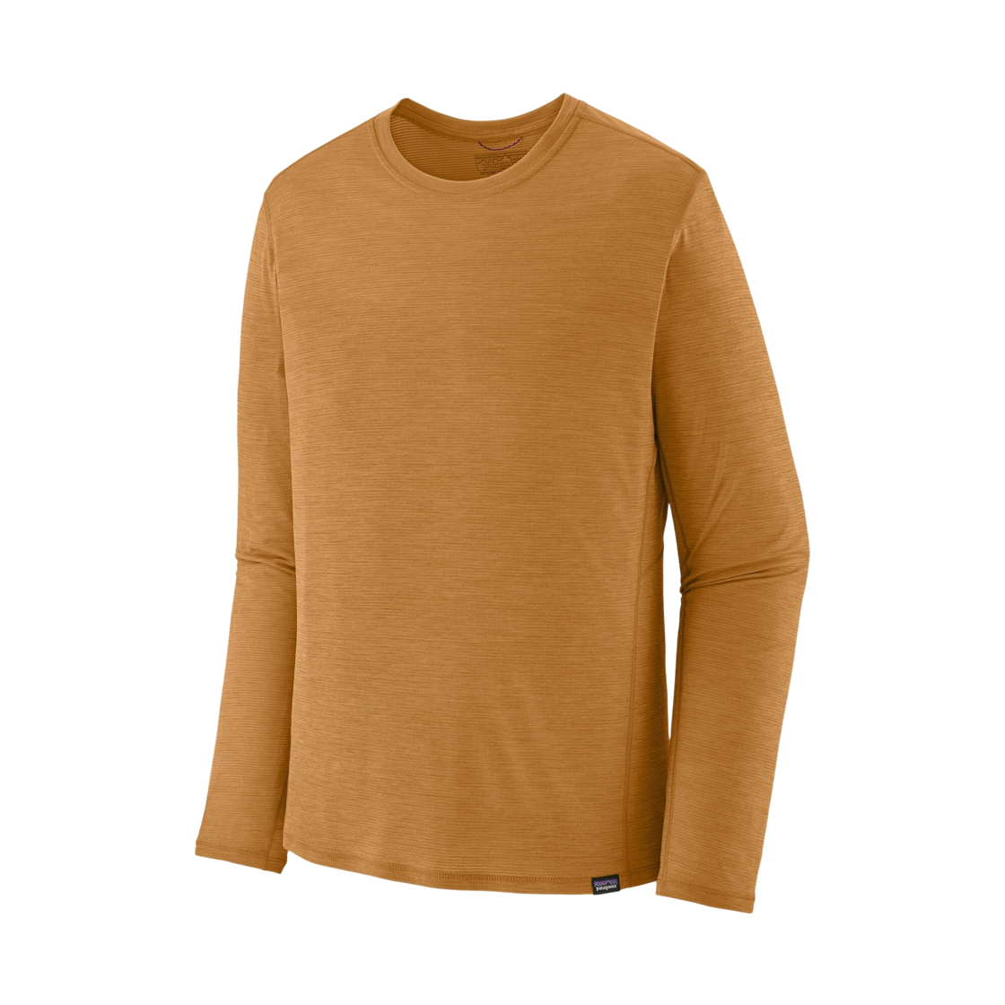 파타고니아 롱슬리브 캐필린 쿨 라이트웨이트 셔츠 탈론 골드 라이트 탈론 골드 X-다이(Patagonia L/S Capilene Cool Lightweight Shirt Talon Gold Light Talon Gold X-Dye) - 1