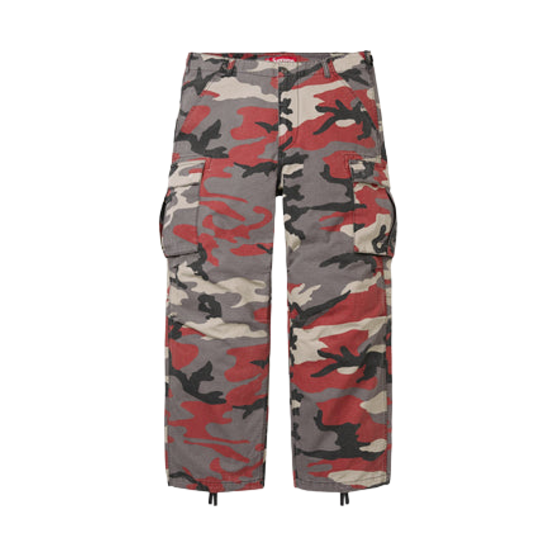 - Supreme Cargo Pant Red Camo - 26SS