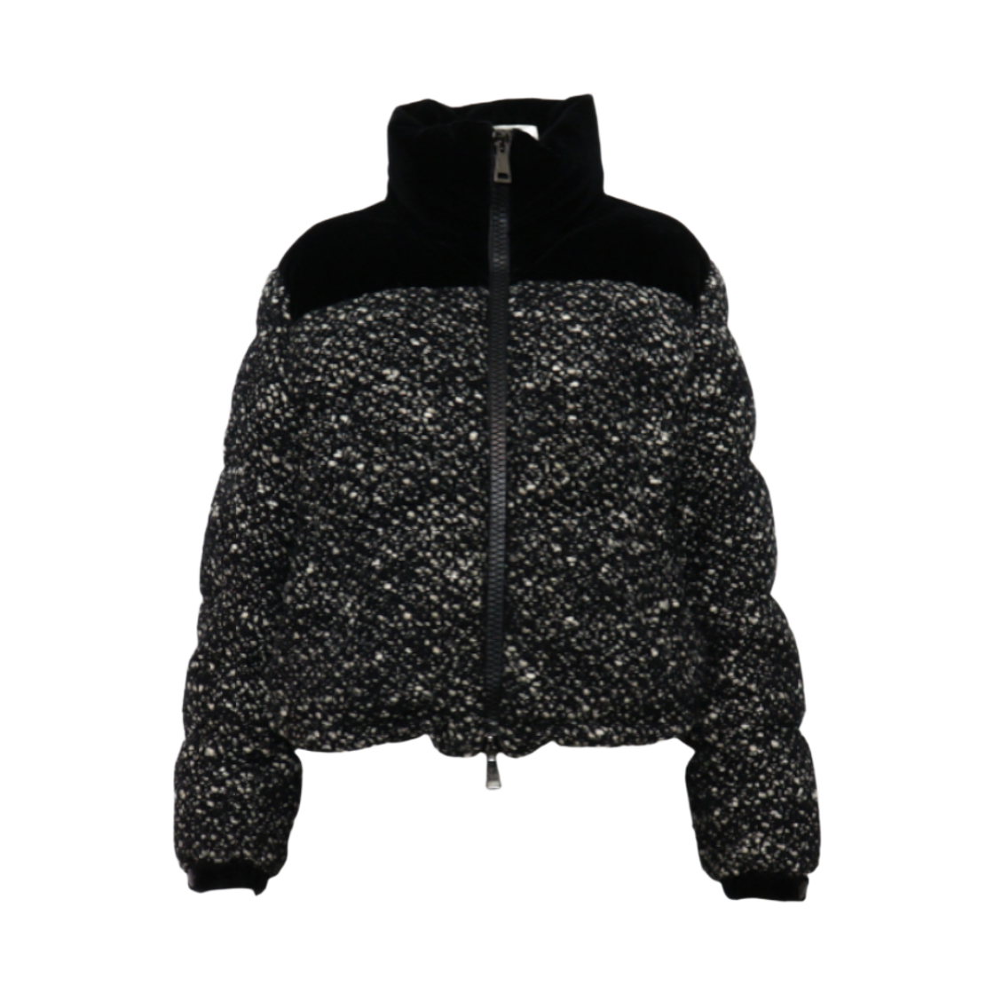 몽클레르 지로트 벨벳 트위드 여성 숏 다운 패딩자켓 점퍼aa60880(Moncler Girotte Velvet Tweed Short Down Jacket)