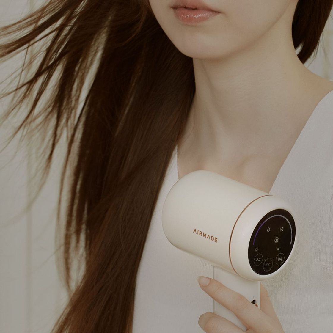 에어메이드 드라이와 에센스를 한번에! 헤어 에센스 드라이기 슈퍼글로닉 프리미엄 1600D 베이지(AIRMADE Dryer and Essence All-in-One! Hair Essence Hair Dryer Super Glonic Premium 1600D BEIGE) - 8