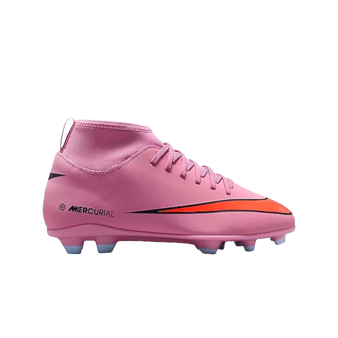 FQ8318-600 (JR) Nike Mercurial Superfly 10 Club FG/MG Magic Flamingo Total Crimson