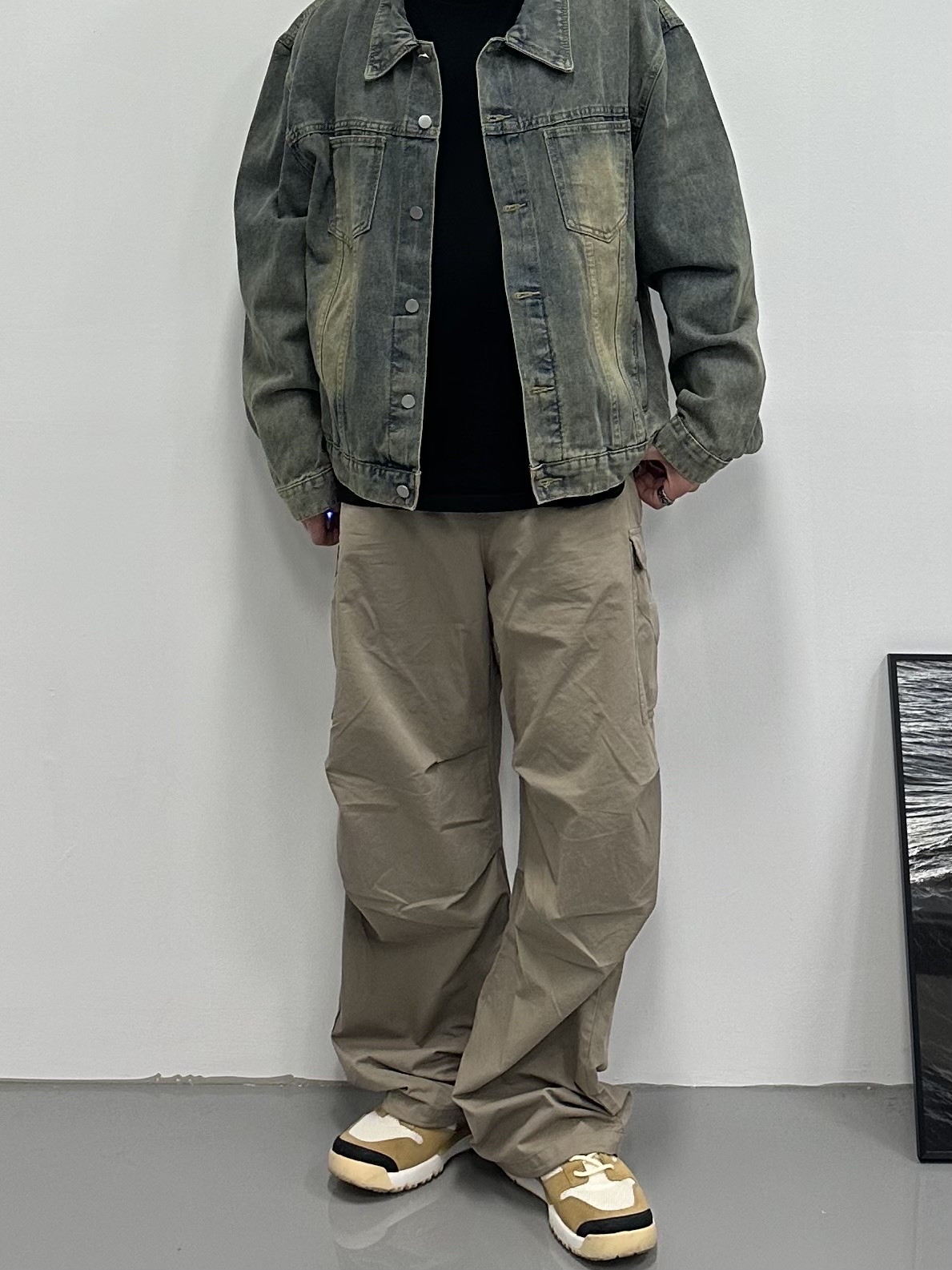Alex Zono I Dig Running Trucker Hat OG Brown 착용 스타일 - 2