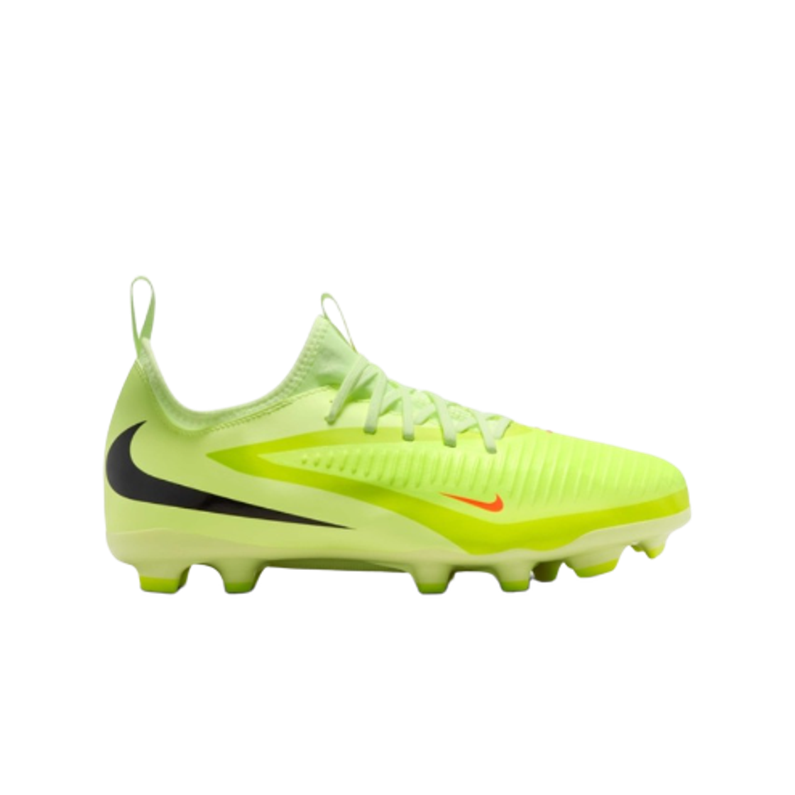 (JR) 나이키 팬텀 6 로우 아카데미 FG/MG 하이퍼 크림슨 라임라이트((JR) Nike Phantom 6 Low Academy FG/MG Hyper Crimson Limelight) - 1