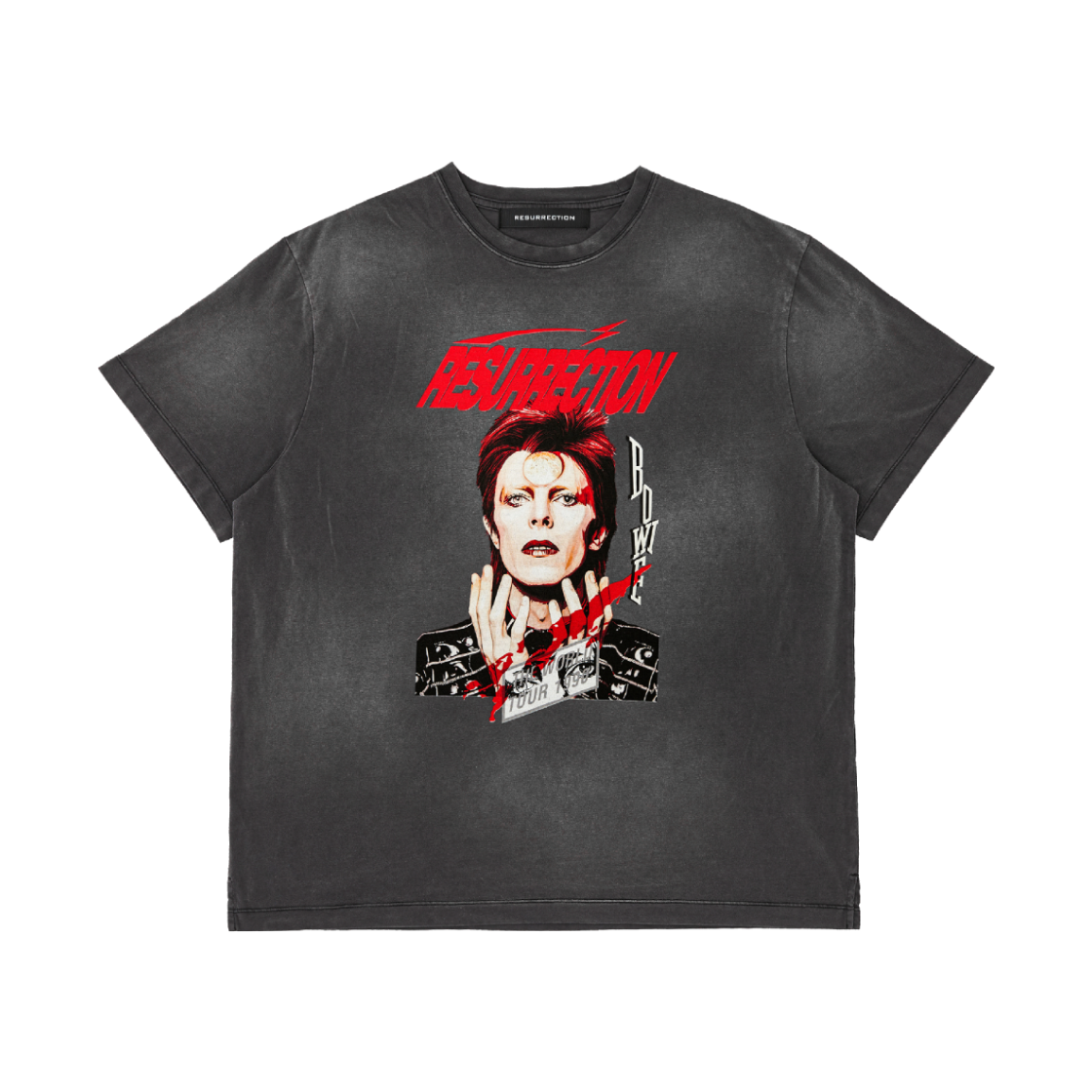 라드리미티드 레쥬렉션 티셔츠 빈티지 블랙(Rad Limited Resurrection T Shirts - Vintage Black)
