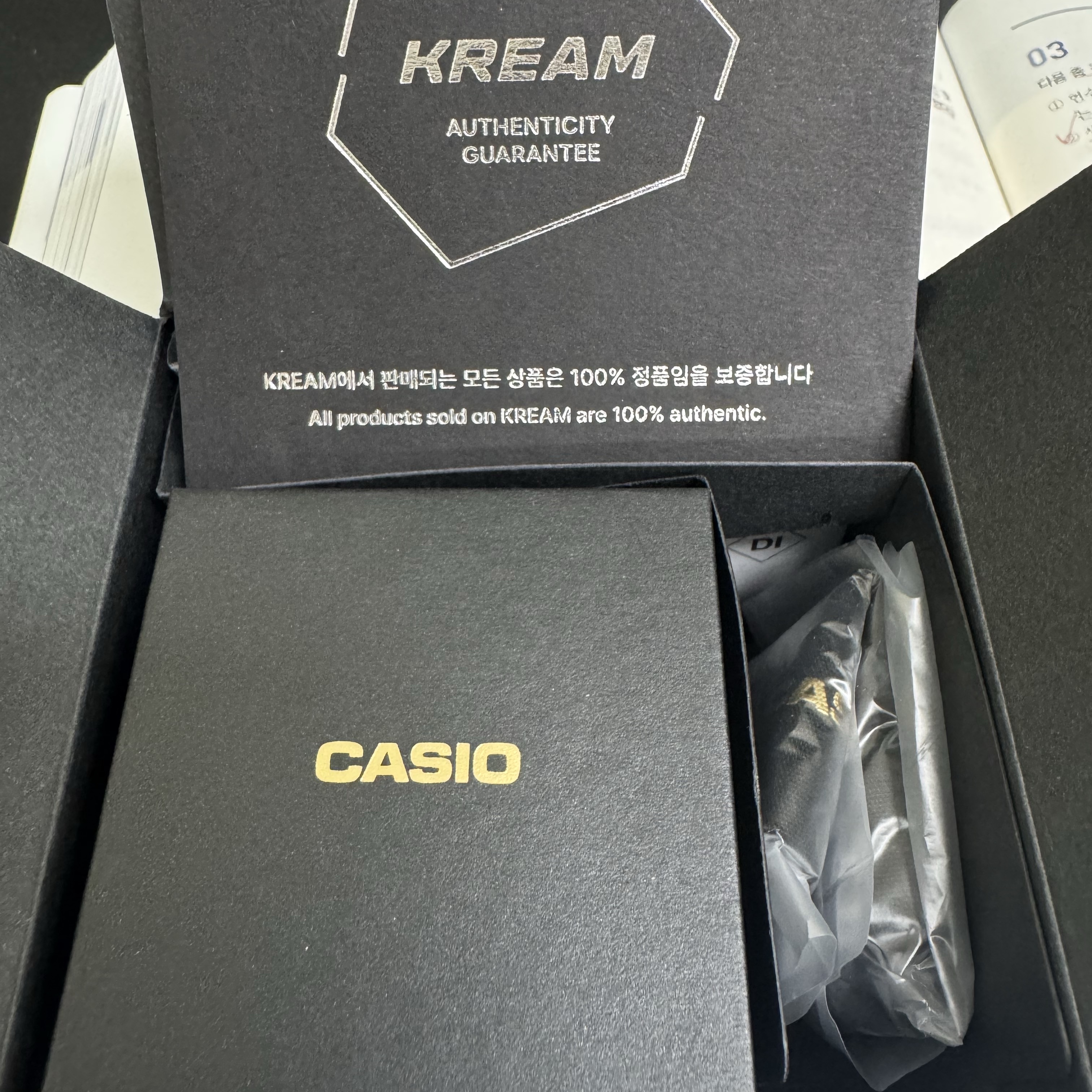 Casio 50th Anniversary Ring Watch CRW-001-1, (W) Pandora Moments Snake Chain Bracelet Sterling Silver 착용 스타일 - 4