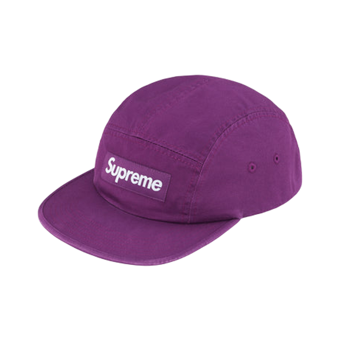 슈프림 워시드 치노 트윌 캠프캡 플럼 - 26SS(Supreme Washed Chino Twill Camp Cap Plum - 26SS)