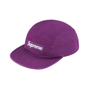 Supreme Washed Chino Twill Camp Cap Plum - 26SS