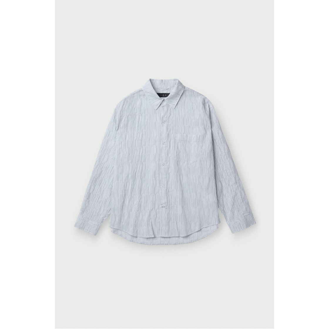 이로 제퍼 스트라이프 크리즈 긴팔 셔츠 블랙패턴(IRO Zephyr Stripe Crease Long Sleeve Shirt Pattern Black) - 2