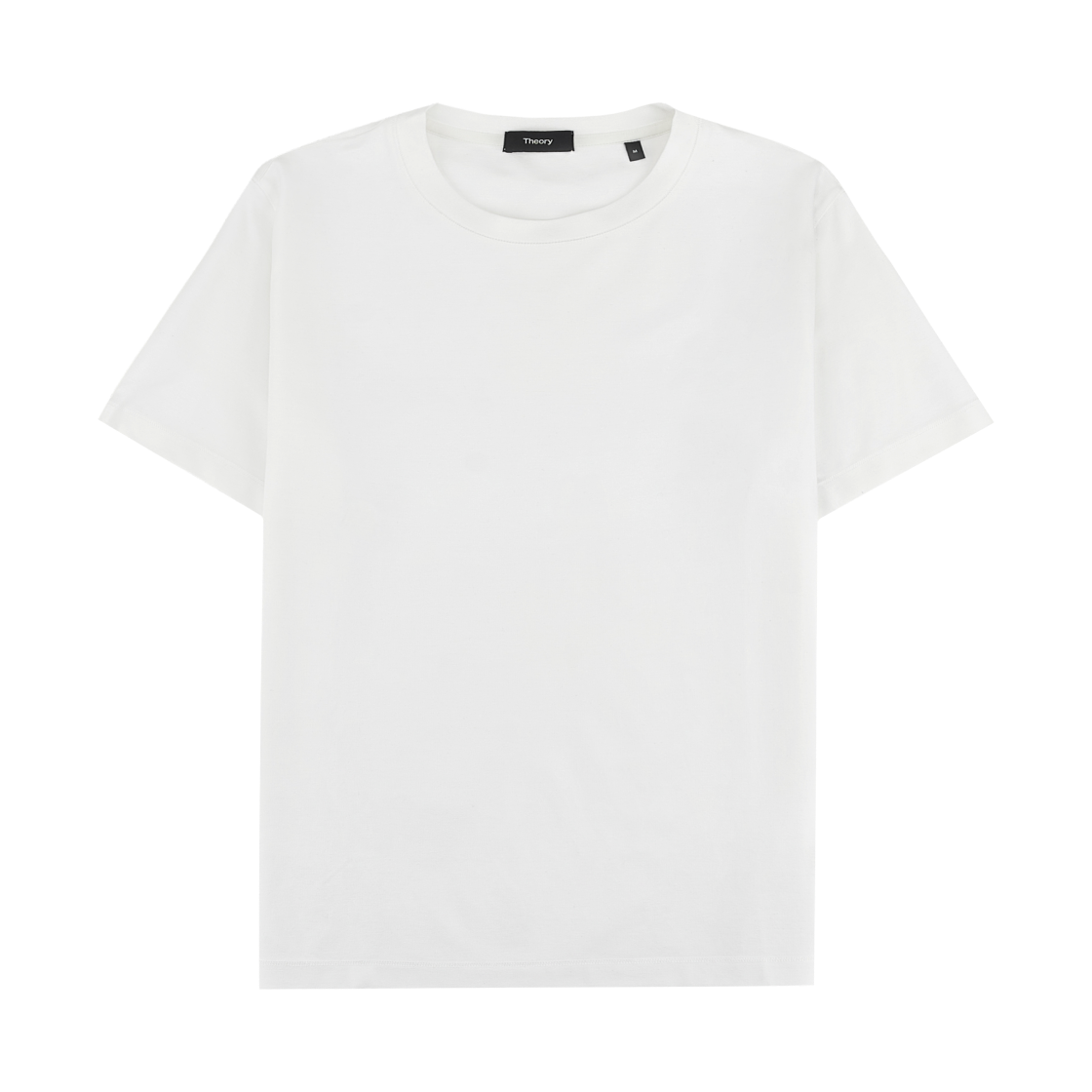 띠어리 릴레이 저지 라이더 티셔츠 화이트(Theory Ryder T-Shirt in Relay Jersey White) - 1