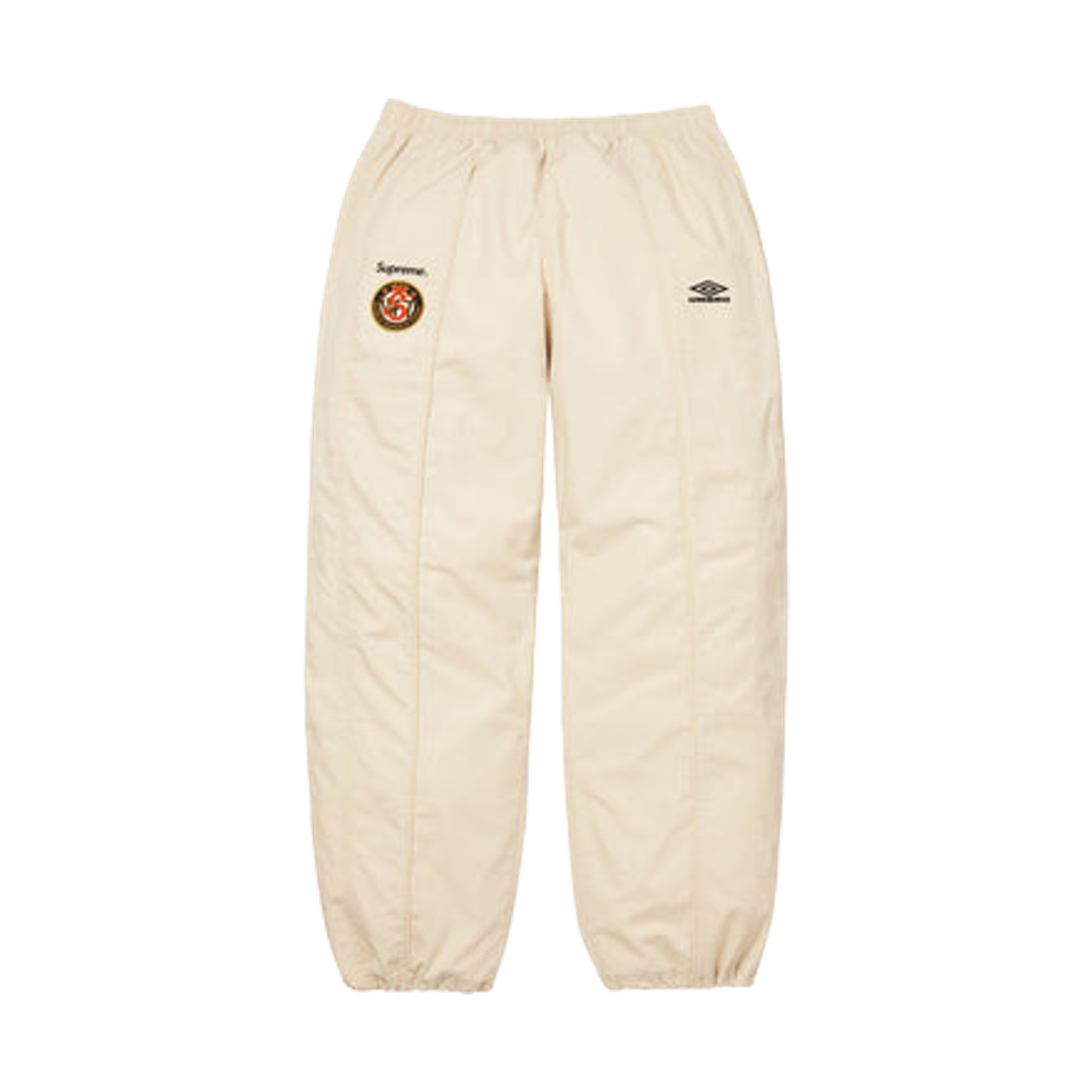 슈프림 x 엄브로 코튼 립스탑 트랙 팬츠 스톤 - 26SS