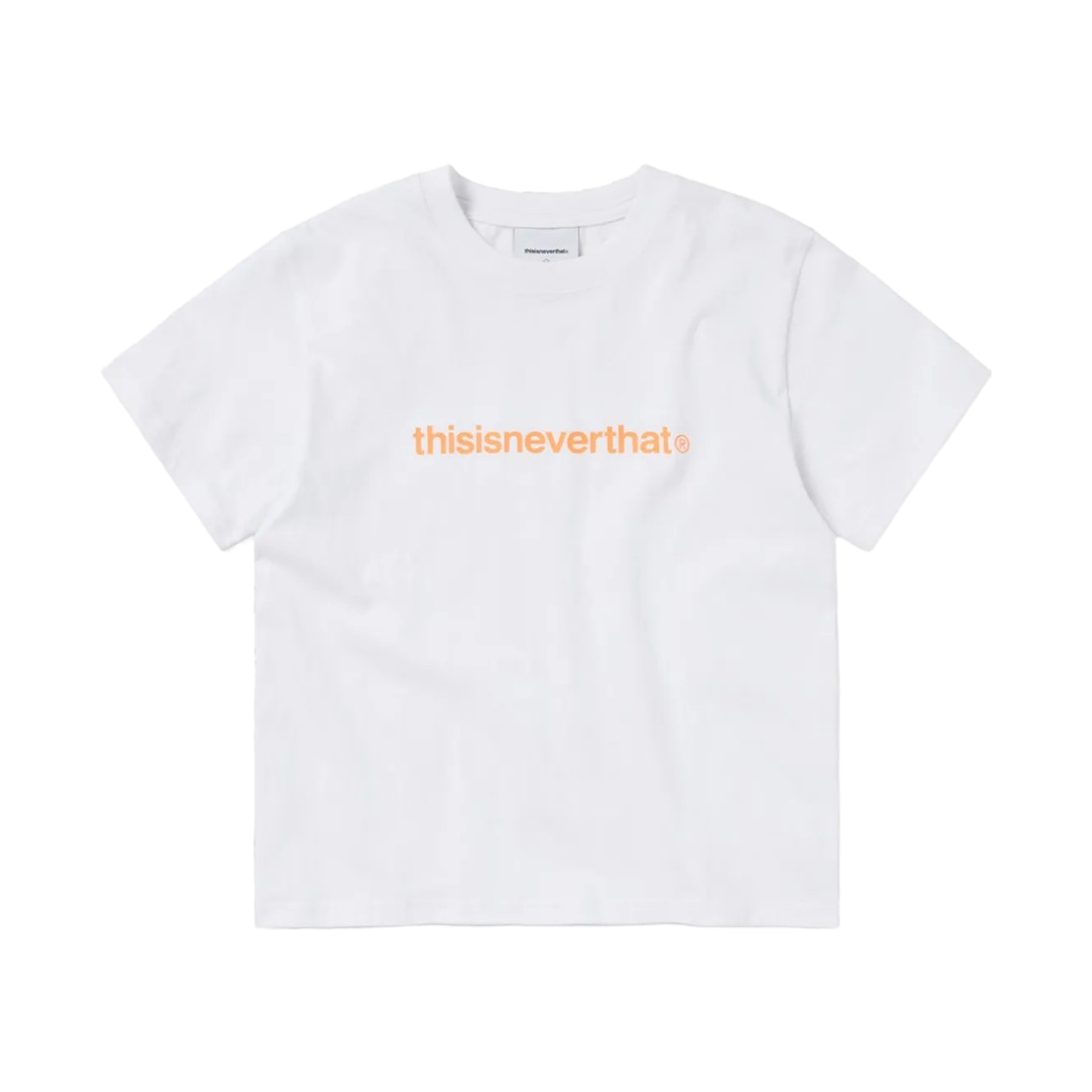 (W) 디스이즈네버댓 T-로고 티셔츠 화이트((W) Thisisneverthat T-Logo T-Shirt White) - 1