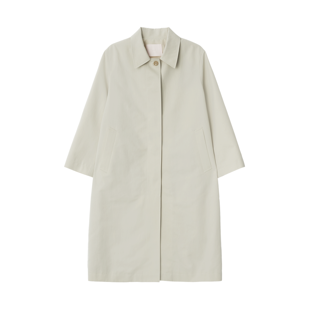 지비에이치 어패럴 싱글 맥 코트 / 베이지(GBH APPAREL Single Mac Coat / Beige)