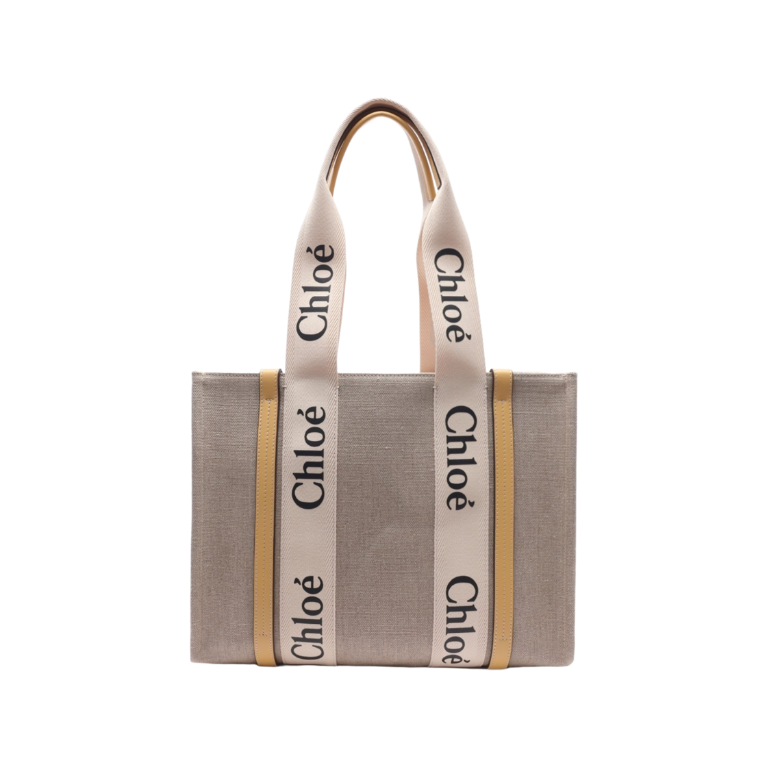 CHC22AS383I26 746 24S [25% 쿠폰] Chloe Woody Medium Tote Bag Honey Gold
