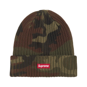 Supreme Overdyed Beanie Woodland Camo - 26SS