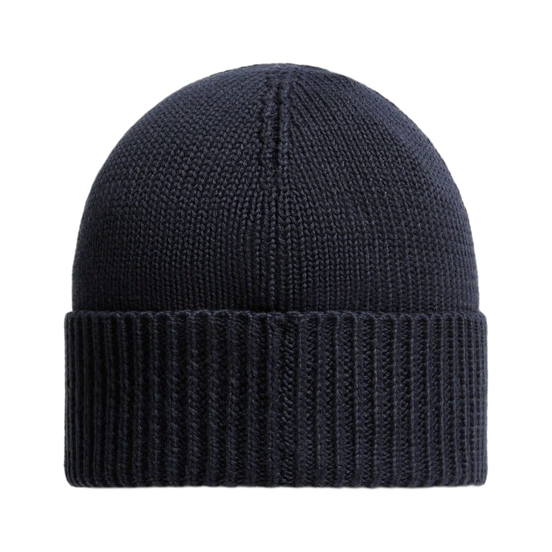(키즈) 몽클레르 로고 코튼 비니 네이비 블루 - 26SS((Kids) Moncler Logo Cotton Beanie Navy Blue - 26SS) - 2