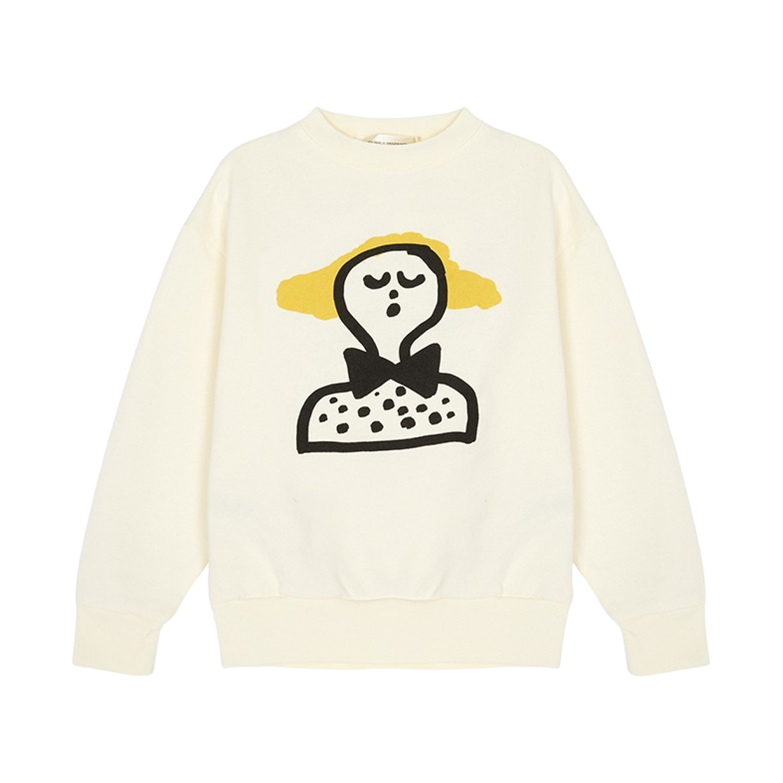 (키즈) 타오 베어 스웨트셔츠 로우 화이트((Kids) TAO Bear Sweatshirt Raw White) - 1