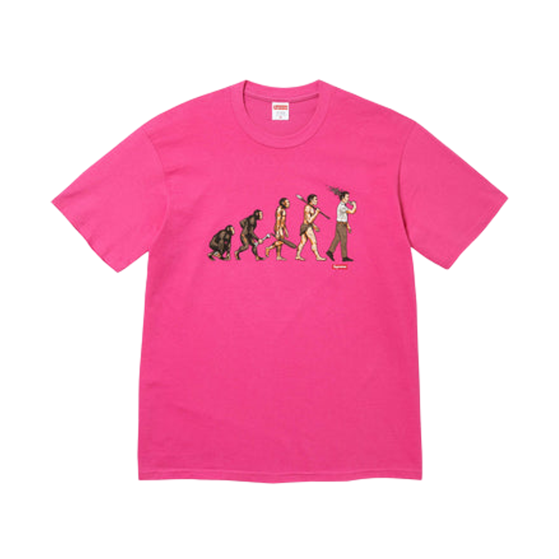 슈프림 에볼루션 티셔츠 푸시아 - 26SS(Supreme Evolution T-Shirt Fuschia - 26SS) - 1
