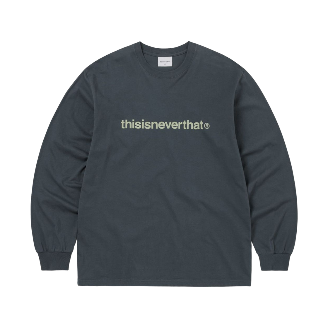 TN260TTSLT01FNA thisisneverthat T-Logo L/S T-Shirt Faded Navy