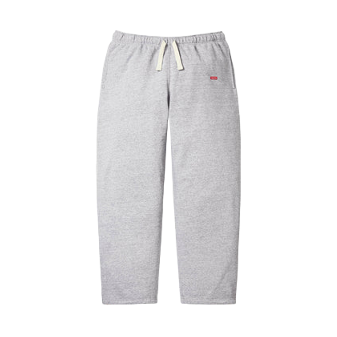 - Supreme Small Box Drawstring Sweatpant Heather Grey - 26SS