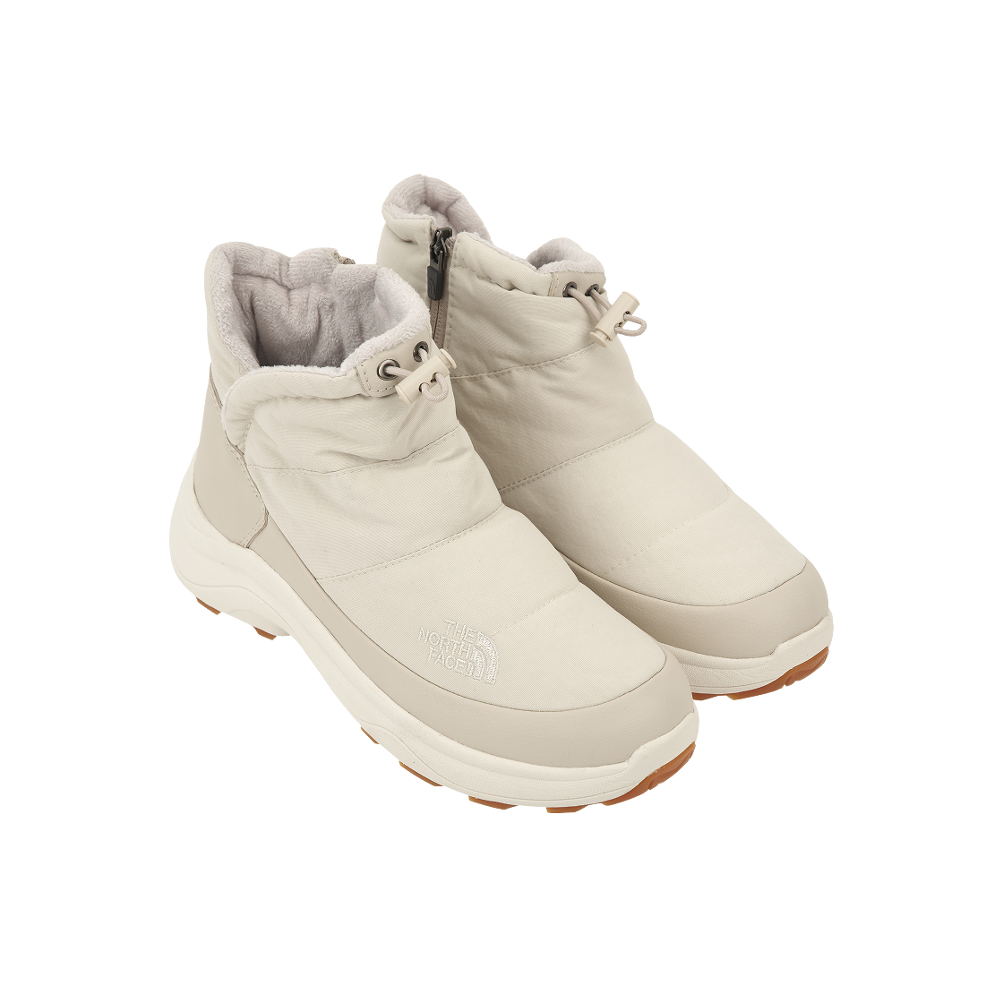 (W) 노스페이스 부티 숏 커프 크림 베이지((W) The North Face Bootie Short Cuff Cream Beige) - 4