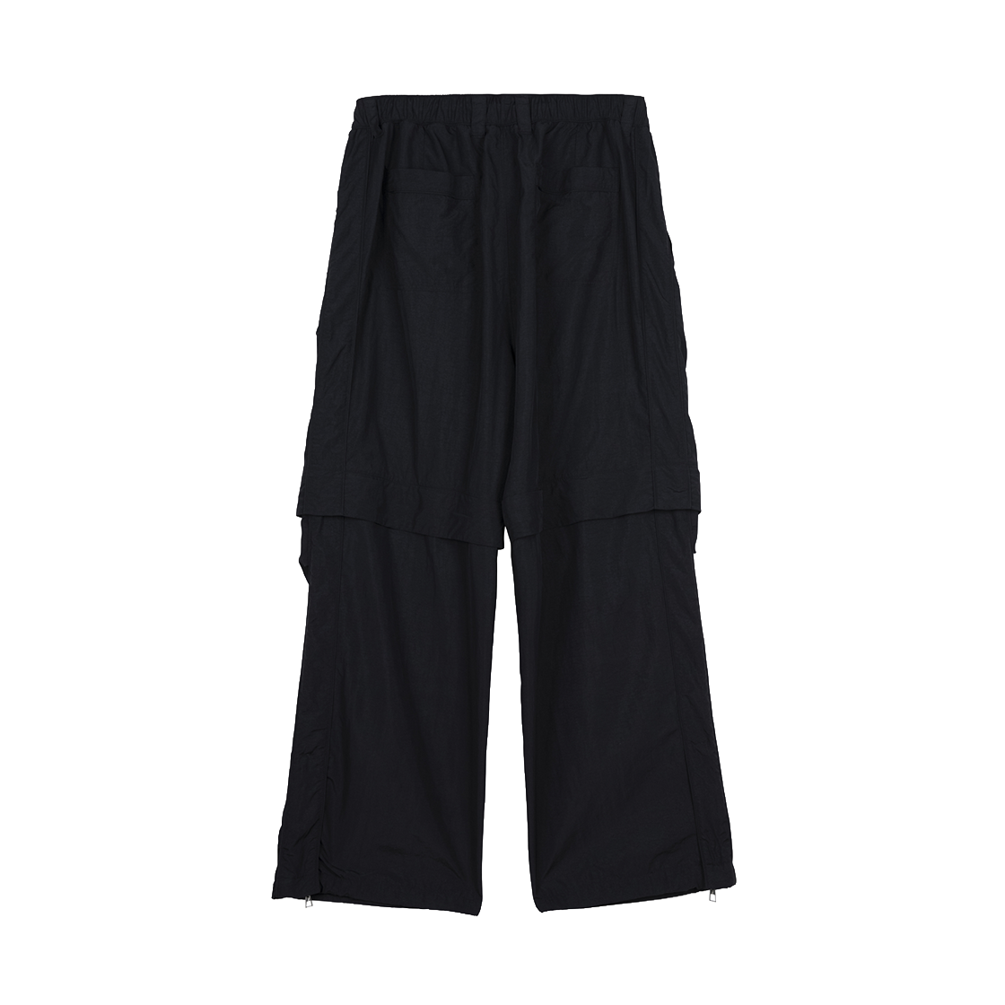 지오송지오 컬렉션 디테쳐블 파이핑 팬츠 블랙 BI3PT353BK(ZIOSONGZIO COLLECTION Detachable Piping Pants Black) - 2